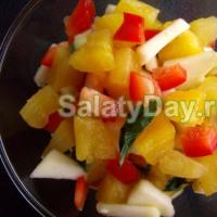 Салат с курицей и ананасами — самые лучшие и вкусные рецепты