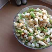 Ингредиенты в салат цезарь