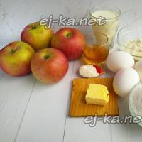 Пирог из яблок в духовке: рецепты с фото Яблочный пирог простой рецепт в духовке